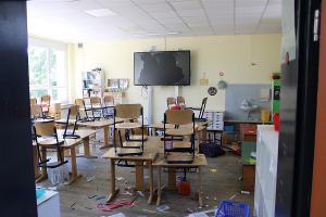 Einbruch und Sachbeschädigung in Grundschule in Troisdorf-Spich
