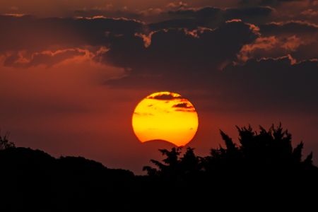 Partielle Sonnenfinsternis