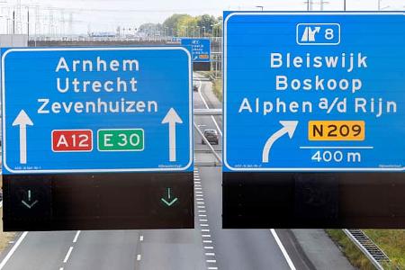 A12 Autobahn Niederlande Utrecht