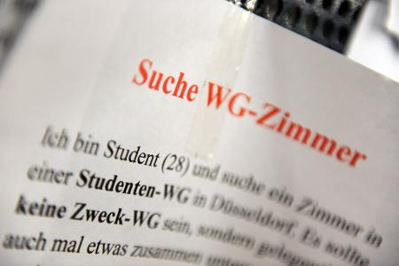 Die Miete frisst mehr als die Hälfte des Budgets vieler Studierender auf (Archivbild)