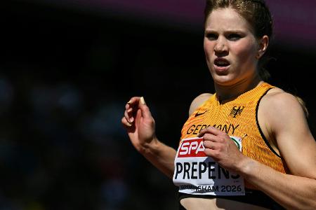 Deutsches 200-m-Trio im EM-Halbfinale chancenlos
