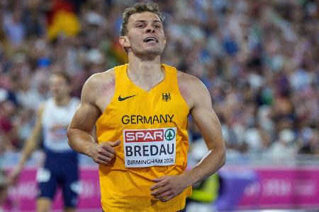 Bredau Fünfter über 400 m - Local Hero Hudson-Smith holt Gold