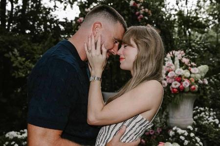 Taylor Swift und Travis Kelce: Hochzeit "beste Nacht" seines Lebens