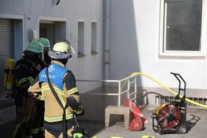 Maßnahmen der Feuerwehr 
Foto: Feuerwehr Essen