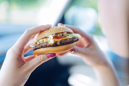 Burger für Linkshänder