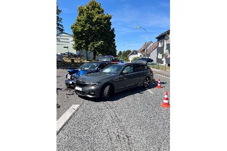 Zusammenstoß beim Abbiegen