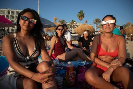 Auch von Mallorca aus war die totale Sonnenfinsternis gut zu beobachten.