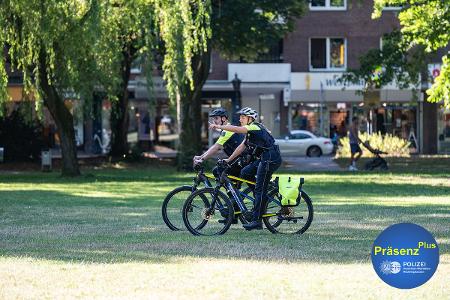 Fahrradstaffel der Polizei Recklinghausen_PräsenzPlus