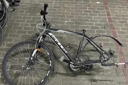Aufgefundenes Mountain-Bike der Marke Bulls
