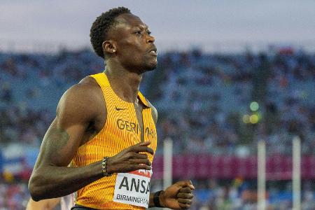Bronze-Sprinter Ansah als Schnellster ins 200-m-Finale