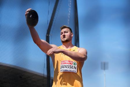 Das Warten hat ein Ende: Janssen holt Diskus-Bronze