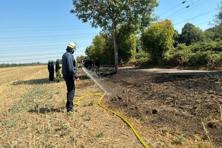 Blick auf die Einsatzstelle Foto: Feuerwehr Essen