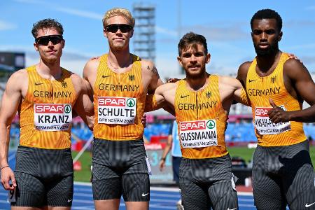 Auch ohne Ansah: Sprintstaffel stürmt zu Silber