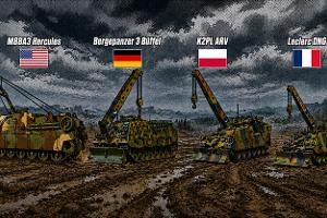 Berge-Panzer im Vergleich