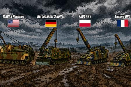 Berge-Panzer im Vergleich