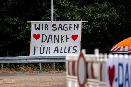 In Hürtgenwald ist die Lage unter Kontrolle. 