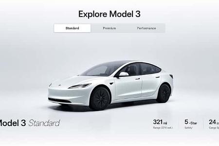 Tesla Model 3 Standard US-Modell