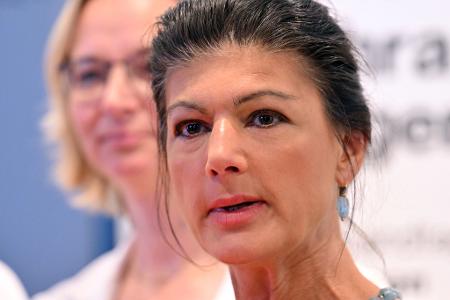 Parteigründerin Sahra Wagenknecht liegt mit dem BSW in Thüringen über Kreuz. (Archivfoto)