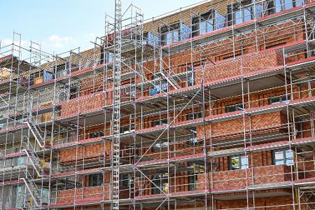 Es geht was voran im Wohnungsbau in Deutschland. (Archivbild)