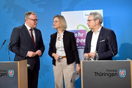 Die Diskussion über die Stabilität der Thüringer Regierungskoalition geht weiter. (Archivbild) 