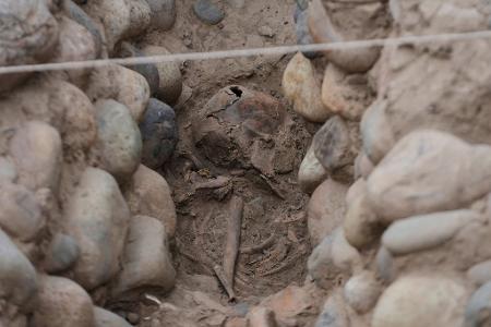 Die Archäologen bringen den Fund mit rituellen Praktiken der Lima-Kultur in Verbindung. 
