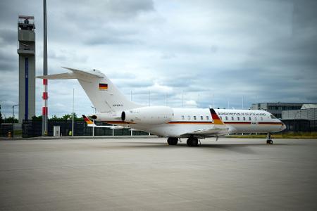 Die Bombardier Global 5000 der Flugbereitschaft