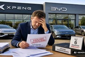 BYD Xpeng Zahlungsmoral deutschland händler