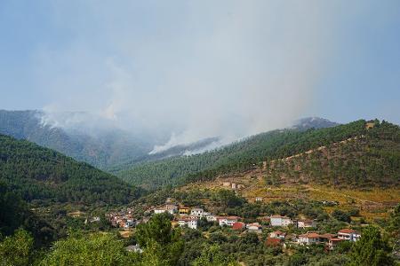 Das Feuer in Cáceres wurden höchstwahrscheinlich absichtlich gelegt.
