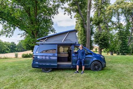 Mercedes Marco Polo, Dach, Dachzelt, Seitlich