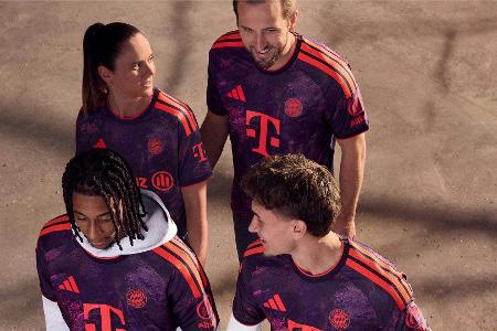 Historie: FC Bayern mit neuem Champions-League-Trikot