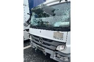 Beschädigungen am Lkw