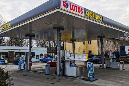 Polen Tankstelle