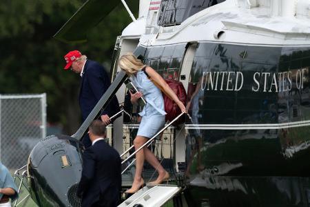 Natalie Harp ist oft an Trumps Seite zu sehen (Archivbild).