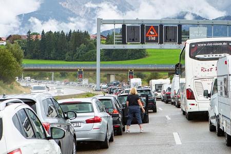 Stau Österreich