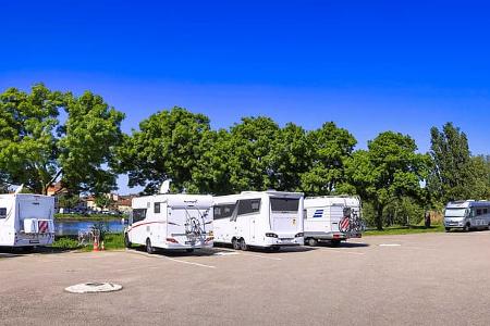 Mousson Platz, Lothringen, Frankreich, Stellplatz, Metz, Nancy