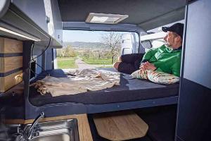 Clever Duo, Van, Reisemobil, Kastenwagen, Bett