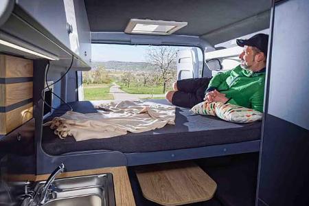 Clever Duo, Van, Reisemobil, Kastenwagen, Bett