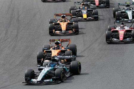 Russell gewinnt Sprint in Zandvoort
