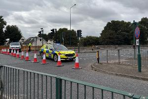 In England ist es bei einer Verfolgungsfahrt zu einem schweren Unfall gekommen.  