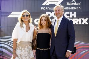Willem-Alexander, Máxima und Alexia beim Formel-1-Rennen in Zandvoort