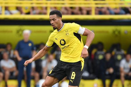 Felix Nmecha (bis 62.) - Note: 4,0 - Deutete seine Dynamik nach Ballgewinnen im eigenen Abwehrdrittel an. Traute sich aber zu selten, den Ball wirklich durchs Zentrum zu schleppen. Die Münchner hatten seine Qualitäten deshalb gut im Griff. In den Drangphasen des Gegners tauchte er komplett ab.