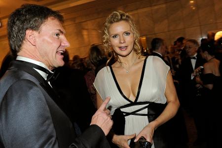 Beim Bundespresseball im Jahr 2009 hatte das Paar einen seiner ersten öffentlichen gemeinsamen Auftritte. (Archivbild)