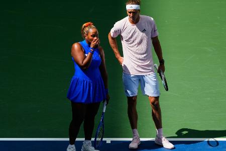 US Open: Zverev im Mixed-Wettbewerb ausgeschieden
