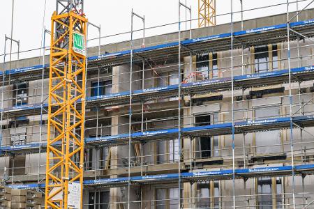 Der Wohnungsbau erlebte seit 2023 einen Einbruch. (Archivbild)