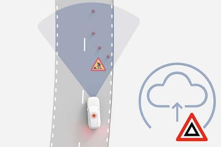 Volvo neue Connected-Safety-Technologie