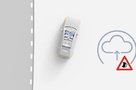 Volvo neue Connected-Safety-Technologie