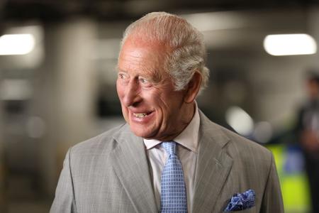 Sah im Sommer seine Enkelkinder wieder: König Charles III. (Archivbild)