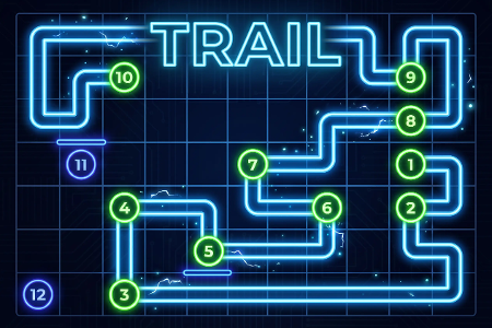 Neues Spiel: Trail - Das wilde Weg-Rätsel