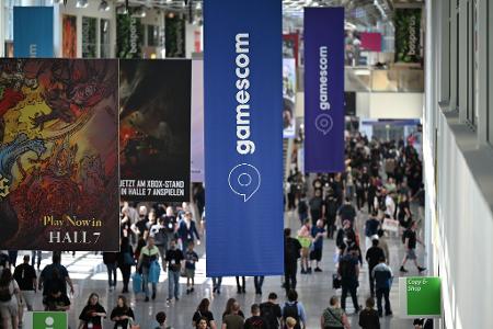Mehr als 350.000 Besucher werden bis Sonntag bei der Gamescom erwartet.