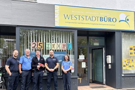 Team der Fahrradcodieraktion